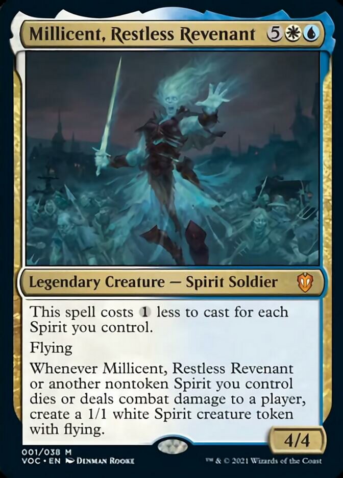 Millicent, Restless Revenant (Display Commander) [Innistrad: Crimson Vow Commander] | Deep Dive Games St. Marys