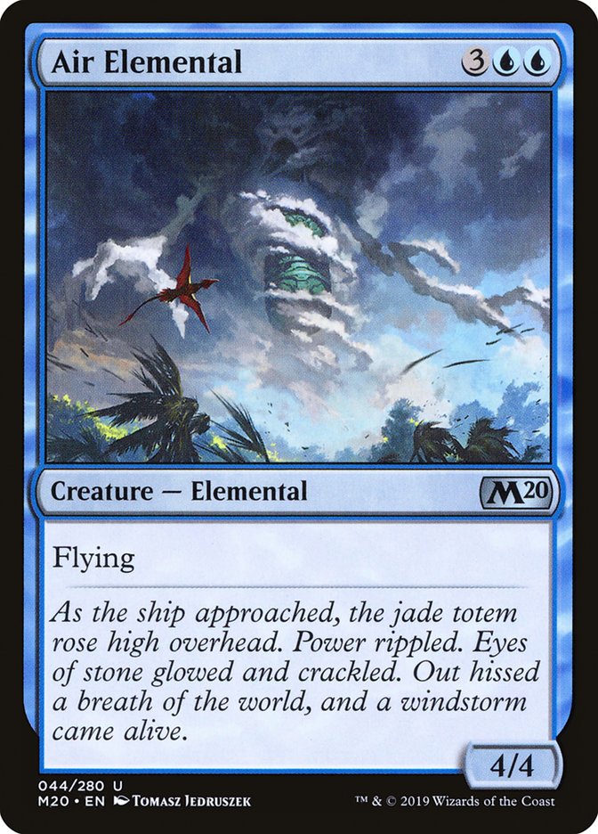 Air Elemental [Core Set 2020] | Deep Dive Games St. Marys