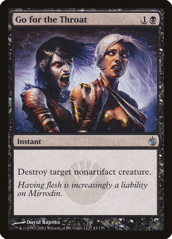 Go for the Throat [Mirrodin Besieged] | Deep Dive Games St. Marys