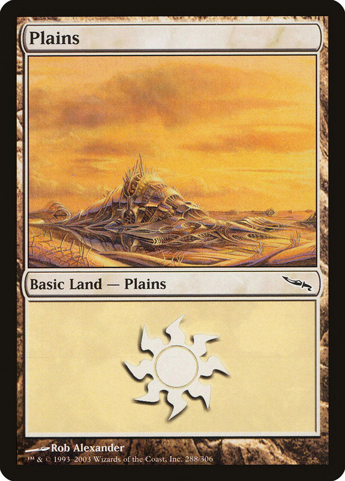 Plains (288) [Mirrodin] | Deep Dive Games St. Marys
