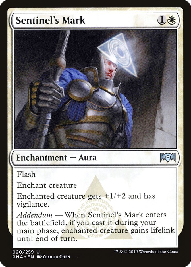 Sentinel's Mark [Ravnica Allegiance] | Deep Dive Games St. Marys