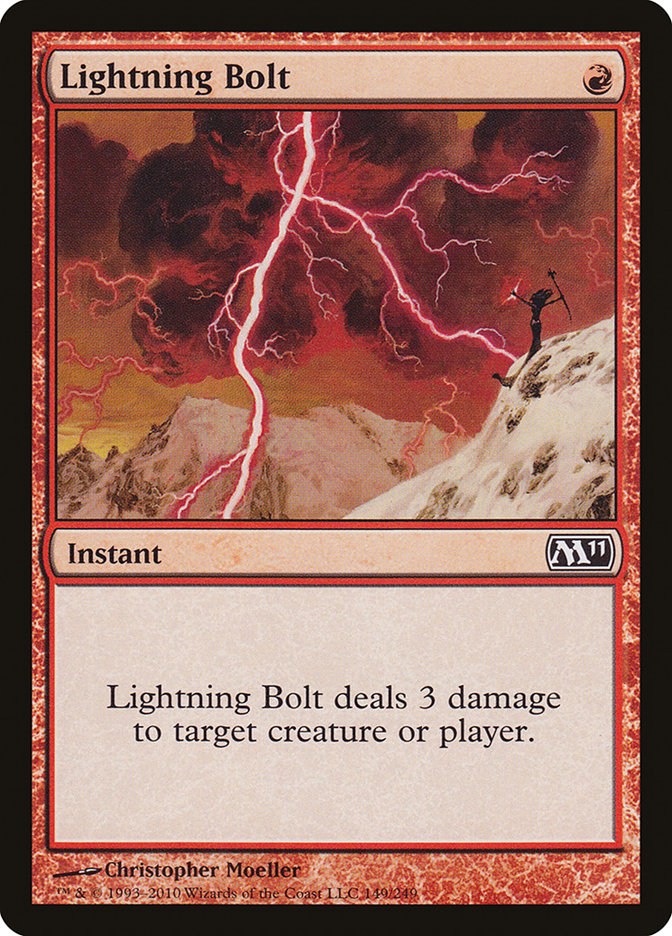 Lightning Bolt [Magic 2011] | Deep Dive Games St. Marys