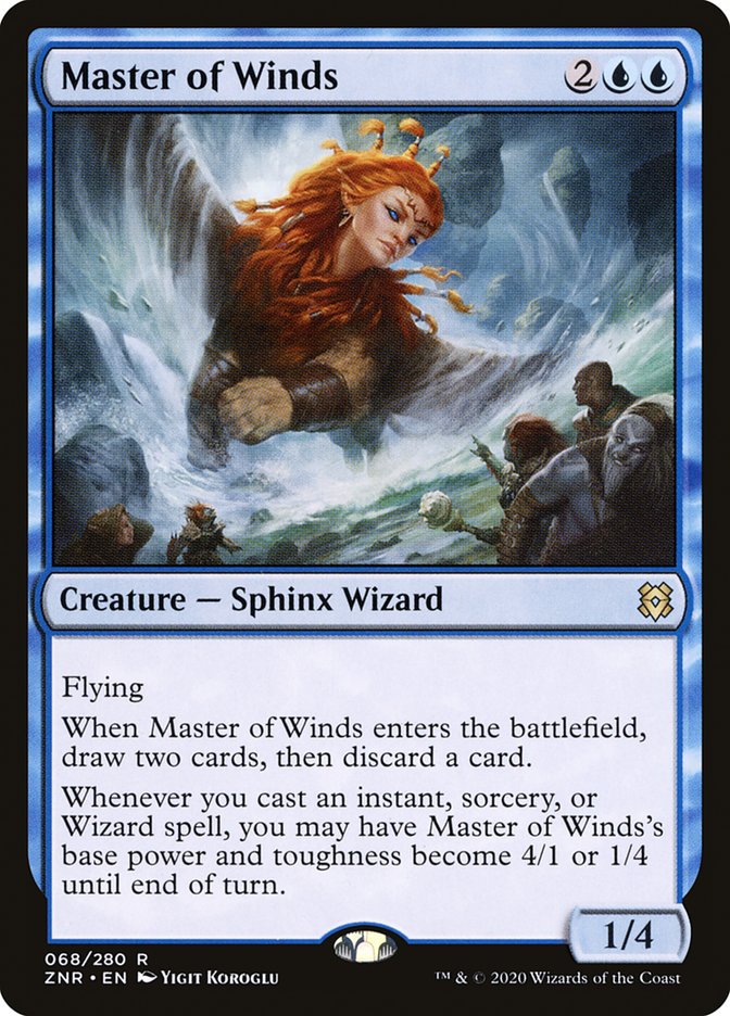 Master of Winds [Zendikar Rising] | Deep Dive Games St. Marys