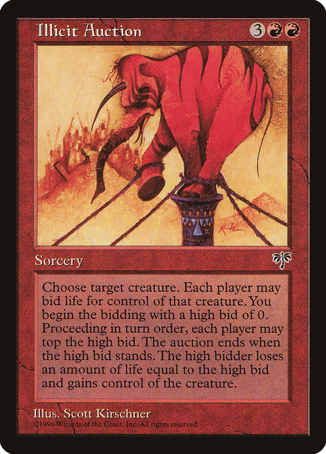 Illicit Auction [Mirage] | Deep Dive Games St. Marys