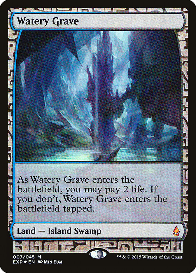 Watery Grave [Zendikar Expeditions] | Deep Dive Games St. Marys