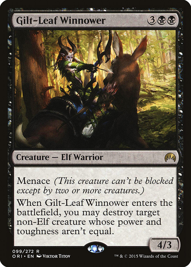 Gilt-Leaf Winnower [Magic Origins] | Deep Dive Games St. Marys