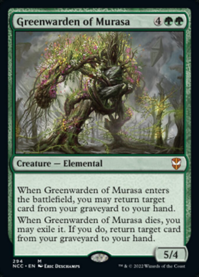 Greenwarden of Murasa [Streets of New Capenna Commander] | Deep Dive Games St. Marys