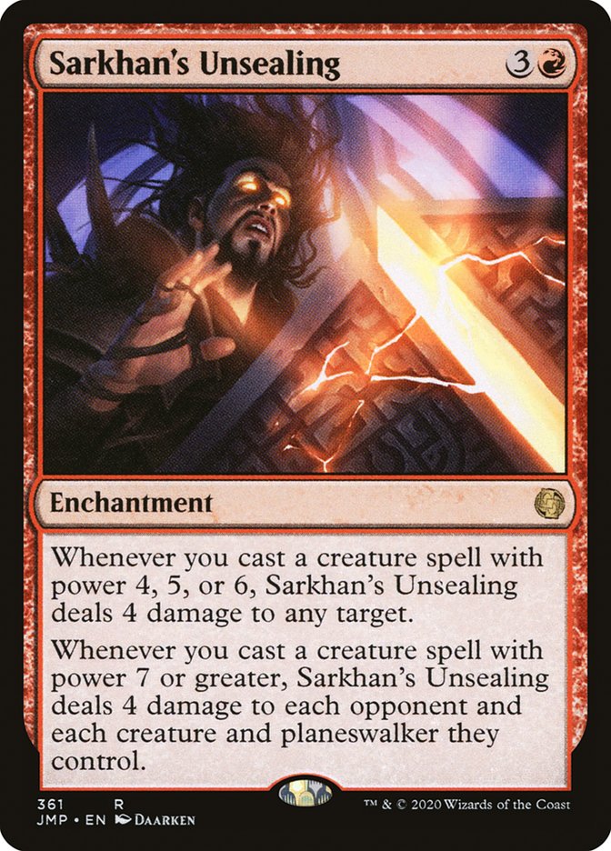 Sarkhan's Unsealing [Jumpstart] | Deep Dive Games St. Marys