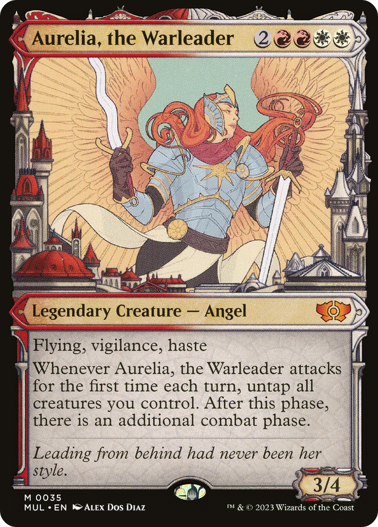 Aurelia, the Warleader [Multiverse Legends] | Deep Dive Games St. Marys