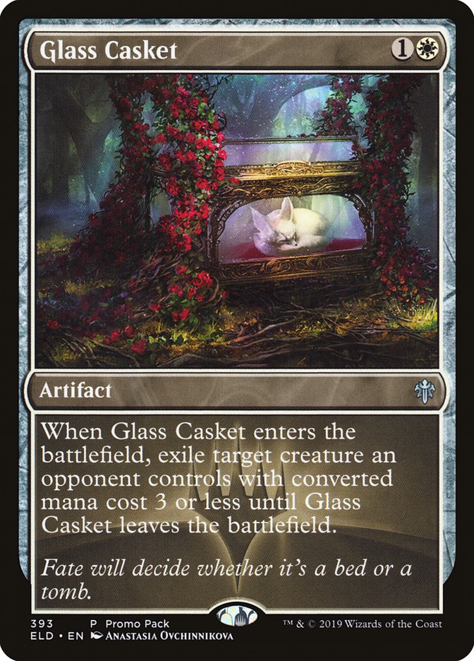 Glass Casket (Promo Pack) [Throne of Eldraine Promos] | Deep Dive Games St. Marys