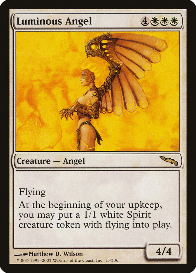 Luminous Angel [Mirrodin] | Deep Dive Games St. Marys