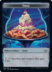 Squirrel // Food (010) Double-Sided Token [Unfinity Tokens] | Deep Dive Games St. Marys