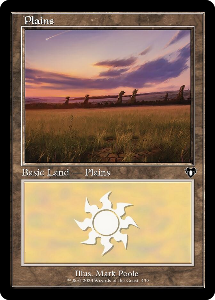 Plains (439) (Retro) [Commander Masters] | Deep Dive Games St. Marys