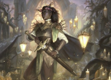 Sungold Sentinel Art Card [Innistrad: Midnight Hunt Art Series] | Deep Dive Games St. Marys