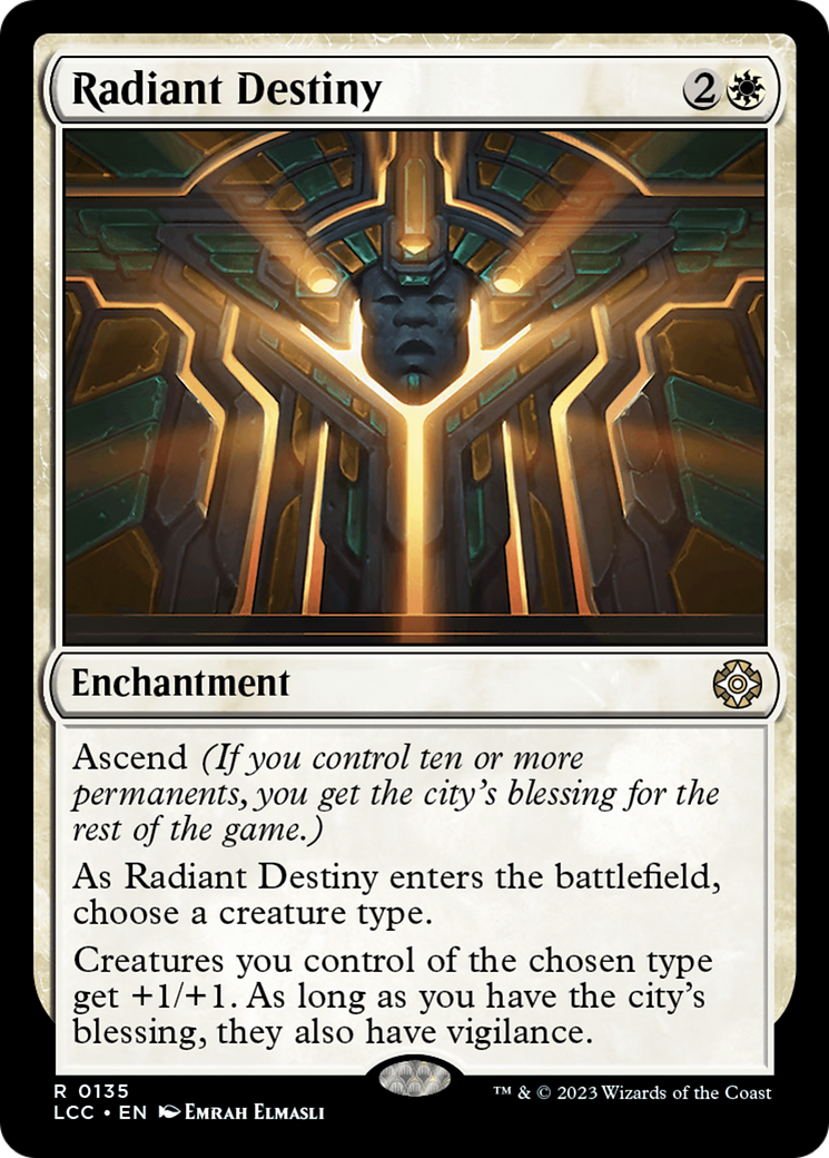 Radiant Destiny [The Lost Caverns of Ixalan Commander] | Deep Dive Games St. Marys