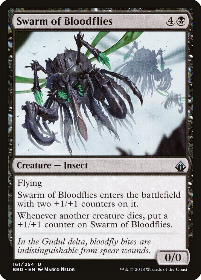 Swarm of Bloodflies [Battlebond] | Deep Dive Games St. Marys