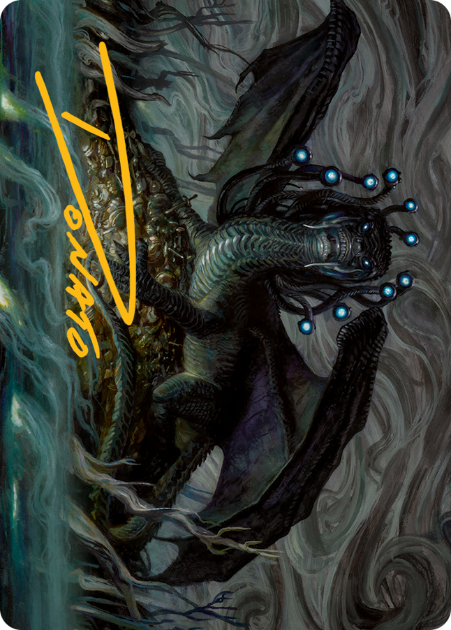 Oculus Whelp Art Card (Gold-Stamped Signature) [March of the Machine Art Series] | Deep Dive Games St. Marys