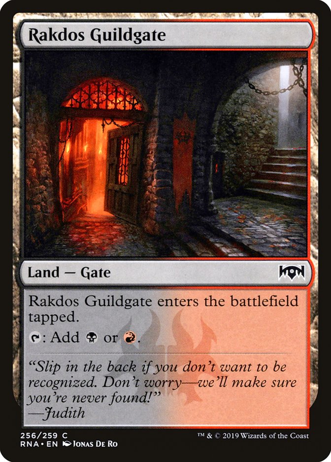 Rakdos Guildgate (256/259) [Ravnica Allegiance] | Deep Dive Games St. Marys