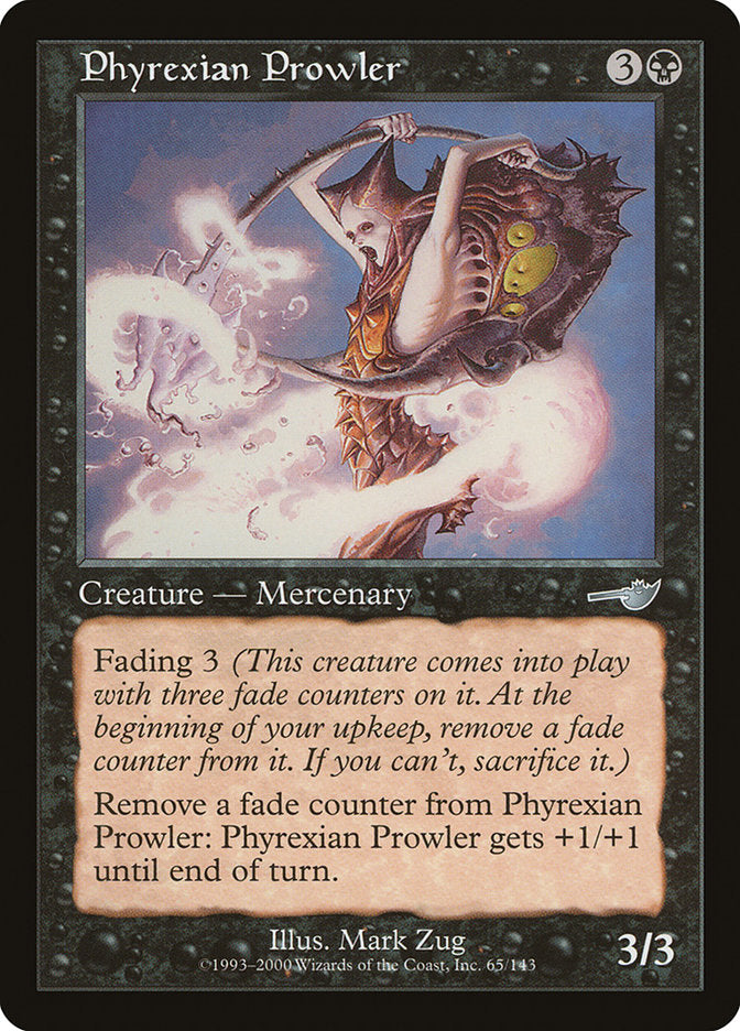 Phyrexian Prowler [Nemesis] | Deep Dive Games St. Marys