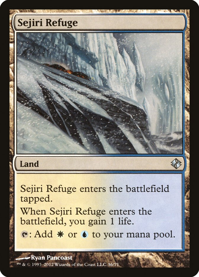 Sejiri Refuge [Duel Decks: Venser vs. Koth] | Deep Dive Games St. Marys