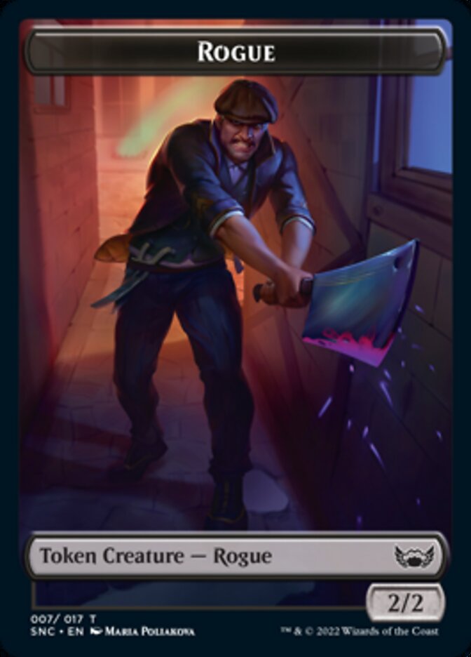 Rogue Token [Streets of New Capenna Tokens] | Deep Dive Games St. Marys