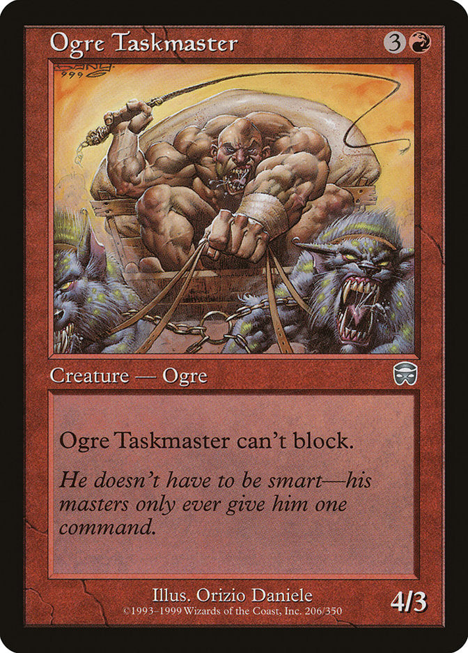 Ogre Taskmaster [Mercadian Masques] | Deep Dive Games St. Marys