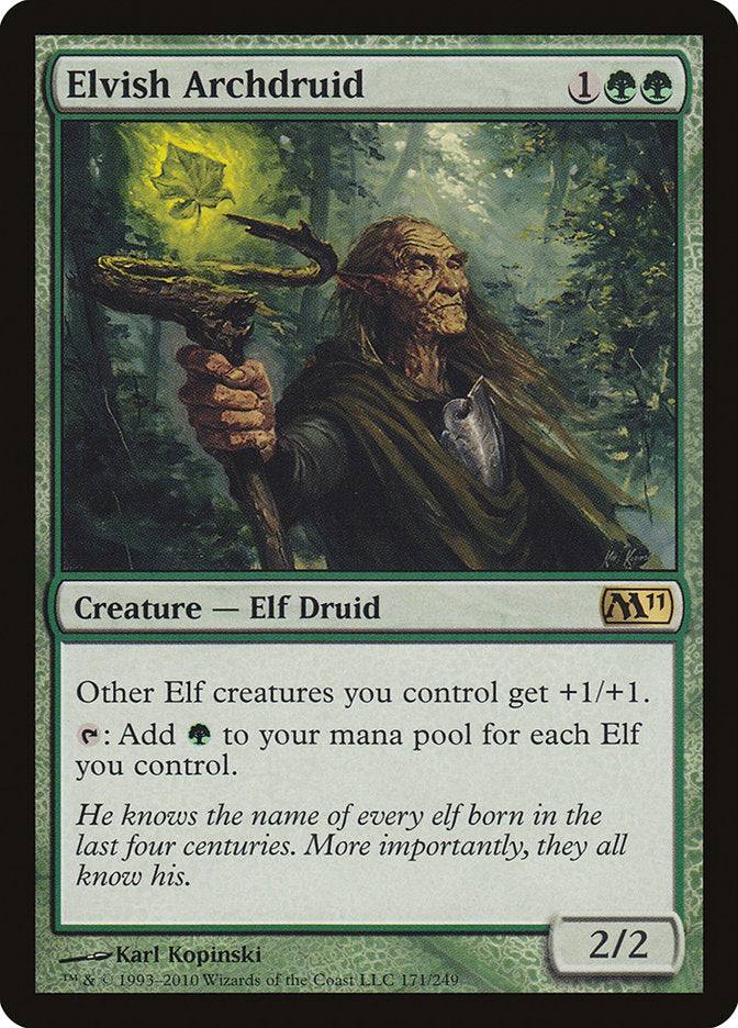 Elvish Archdruid [Magic 2011] | Deep Dive Games St. Marys