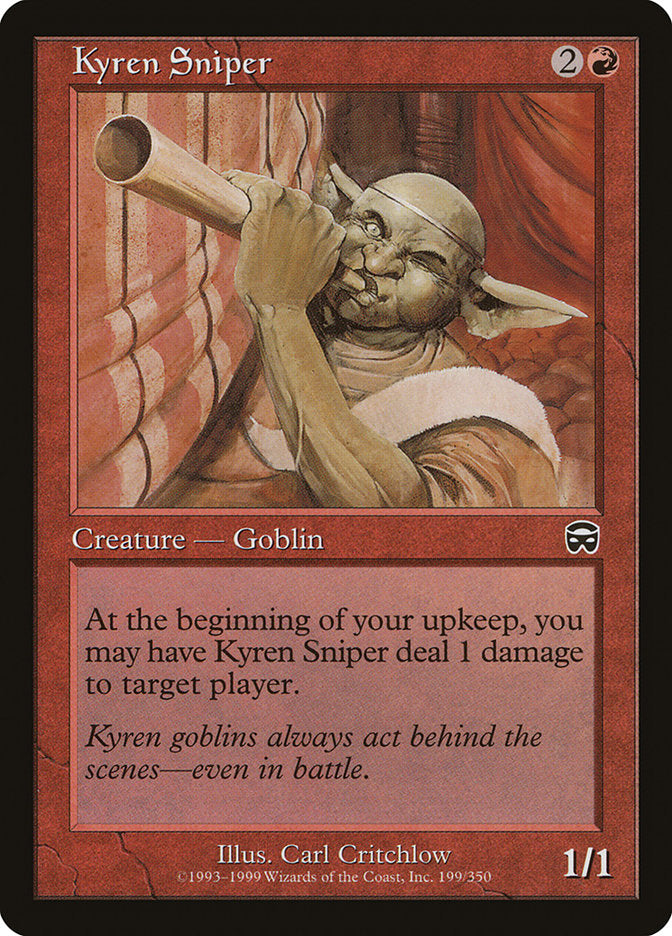 Kyren Sniper [Mercadian Masques] | Deep Dive Games St. Marys