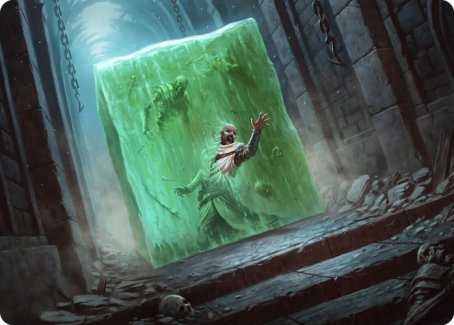 Gelatinous Cube Art Card [Dungeons & Dragons: Adventures in the Forgotten Realms Art Series] | Deep Dive Games St. Marys