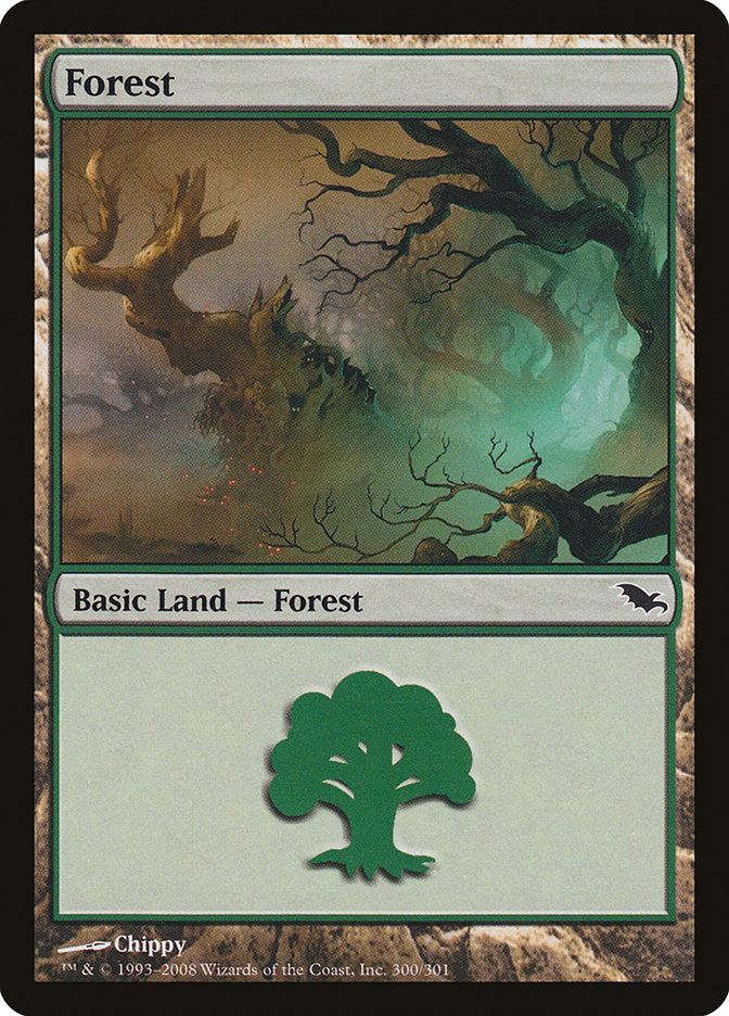 Forest (300) [Shadowmoor] | Deep Dive Games St. Marys