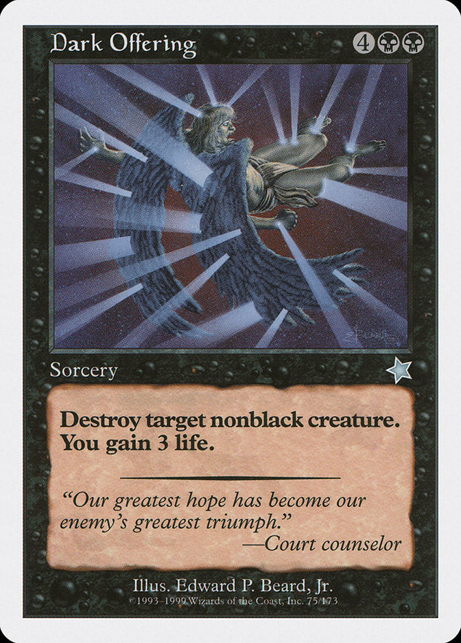 Dark Offering [Starter 1999] | Deep Dive Games St. Marys