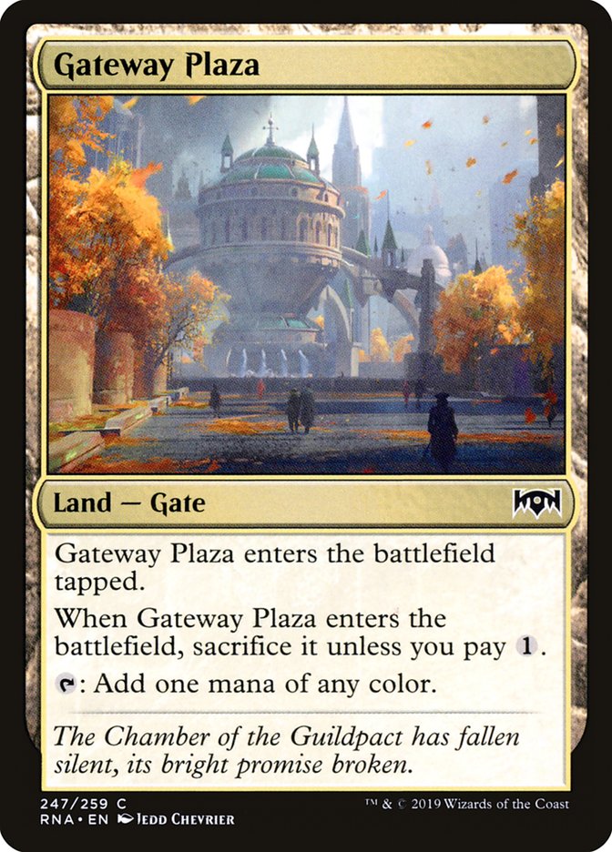 Gateway Plaza [Ravnica Allegiance] | Deep Dive Games St. Marys