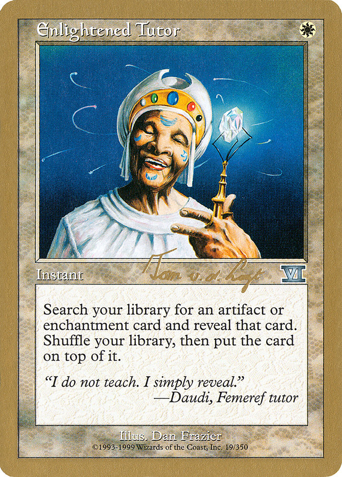 Enlightened Tutor (Tom van de Logt) [World Championship Decks 2000] | Deep Dive Games St. Marys