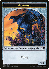 Gargoyle // Elf Warrior Double-Sided Token [Commander 2014 Tokens] | Deep Dive Games St. Marys