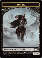 Zombie // Goblin Double-Sided Token (Game Night) [Core Set 2019 Tokens] | Deep Dive Games St. Marys