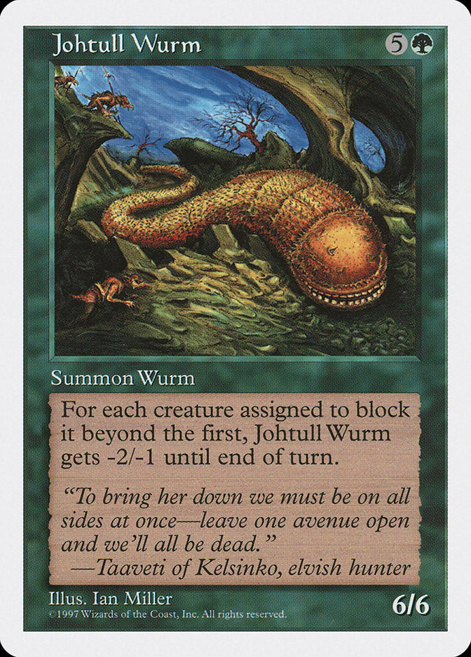 Johtull Wurm [Fifth Edition] | Deep Dive Games St. Marys