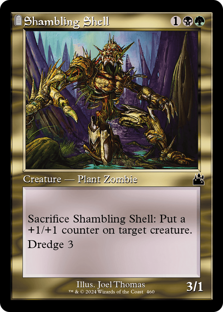 Shambling Shell (Retro Frame) [Ravnica Remastered] | Deep Dive Games St. Marys