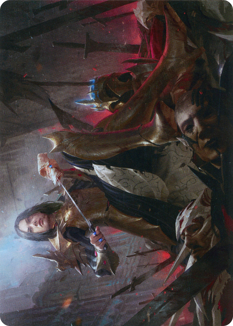 Marchesa, Resolute Monarch Art Card [March of the Machine Art Series] | Deep Dive Games St. Marys