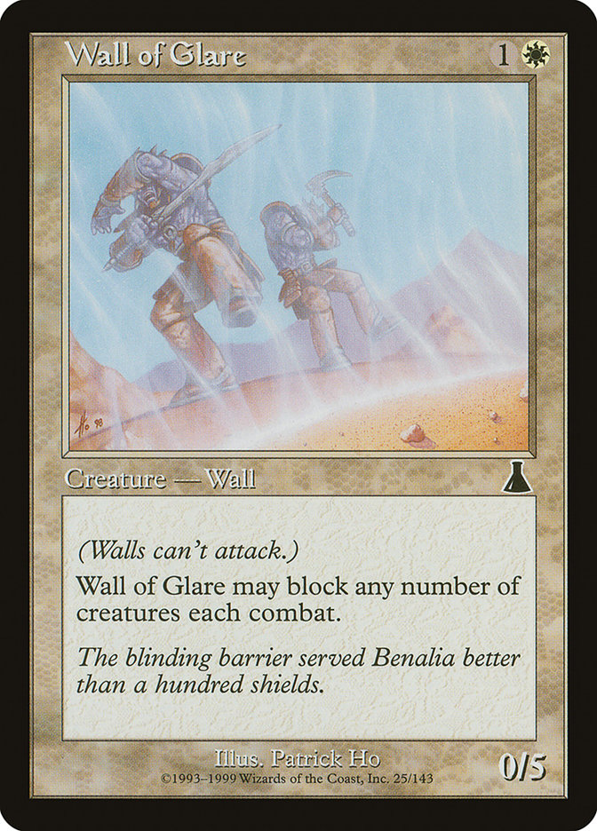 Wall of Glare [Urza's Destiny] | Deep Dive Games St. Marys