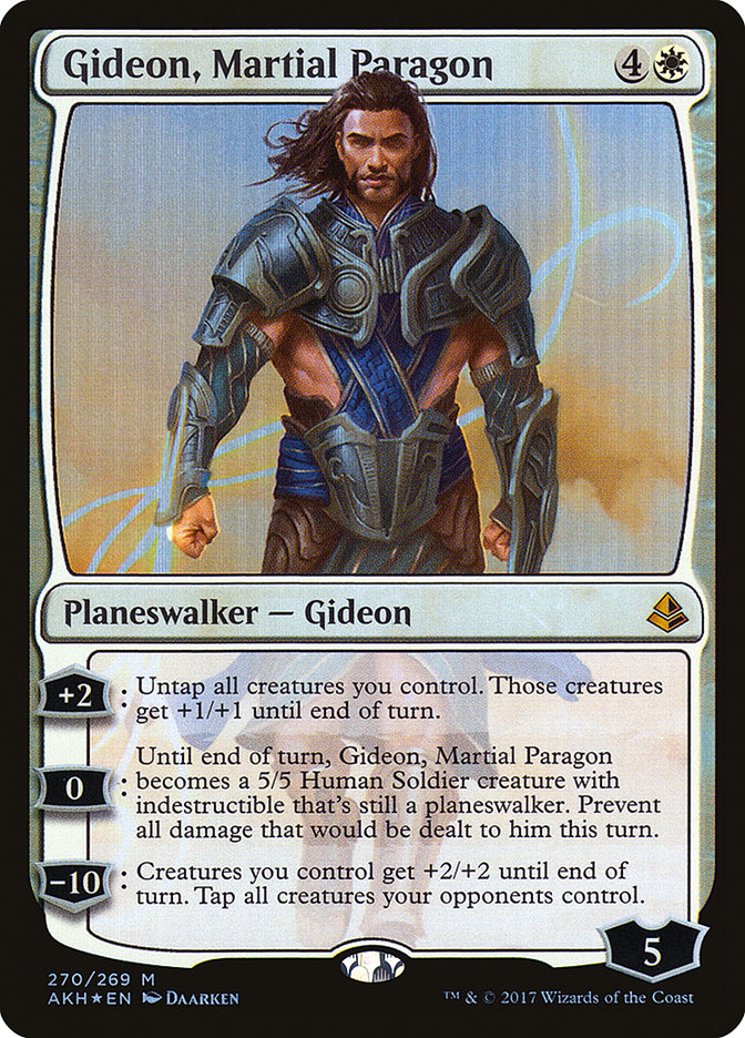 Gideon, Martial Paragon [Amonkhet] | Deep Dive Games St. Marys