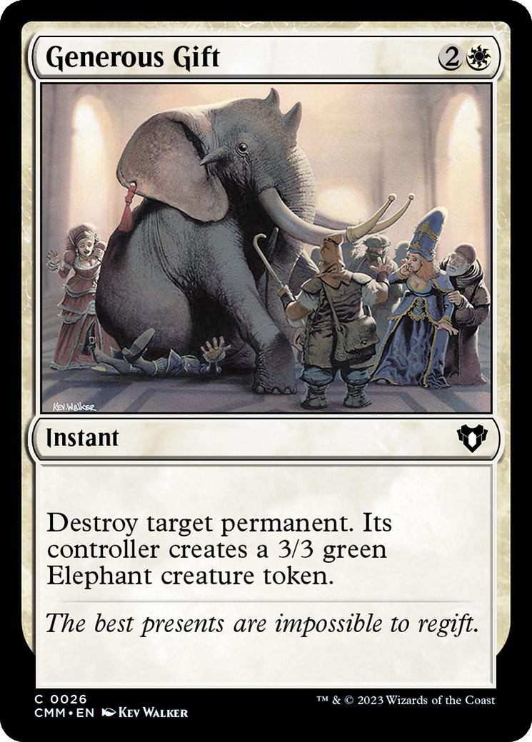 Generous Gift [Commander Masters] | Deep Dive Games St. Marys