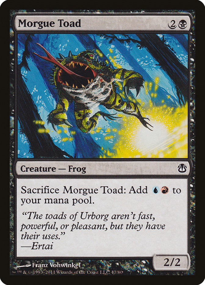 Morgue Toad [Duel Decks: Ajani vs. Nicol Bolas] | Deep Dive Games St. Marys