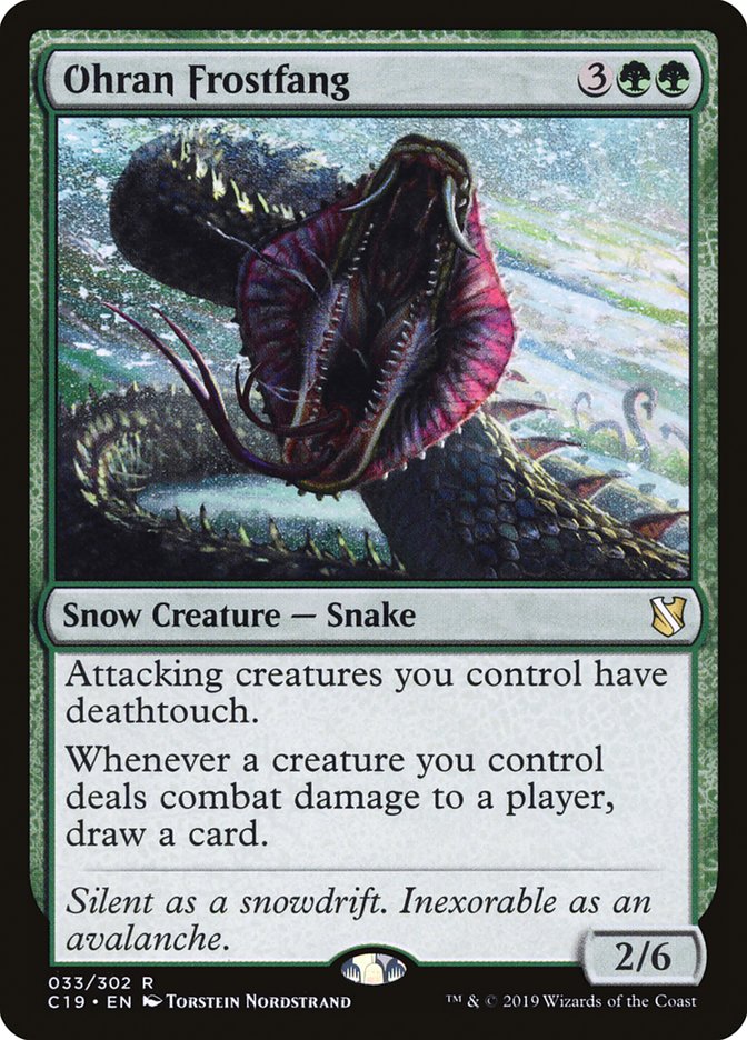 Ohran Frostfang [Commander 2019] | Deep Dive Games St. Marys