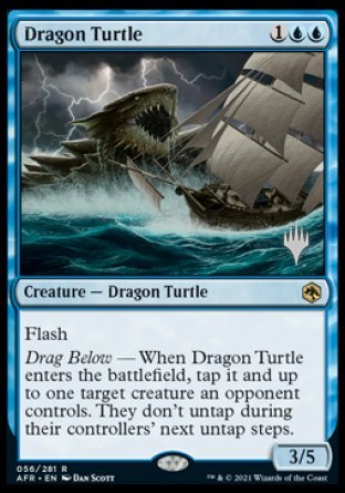 Dragon Turtle (Promo Pack) [Dungeons & Dragons: Adventures in the Forgotten Realms Promos] | Deep Dive Games St. Marys