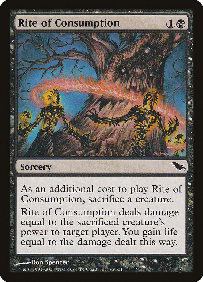 Rite of Consumption [Shadowmoor] | Deep Dive Games St. Marys