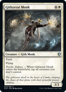 Githzerai Monk [Commander Legends: Battle for Baldur's Gate] | Deep Dive Games St. Marys