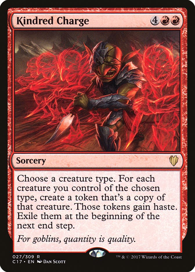 Kindred Charge [Commander 2017] | Deep Dive Games St. Marys