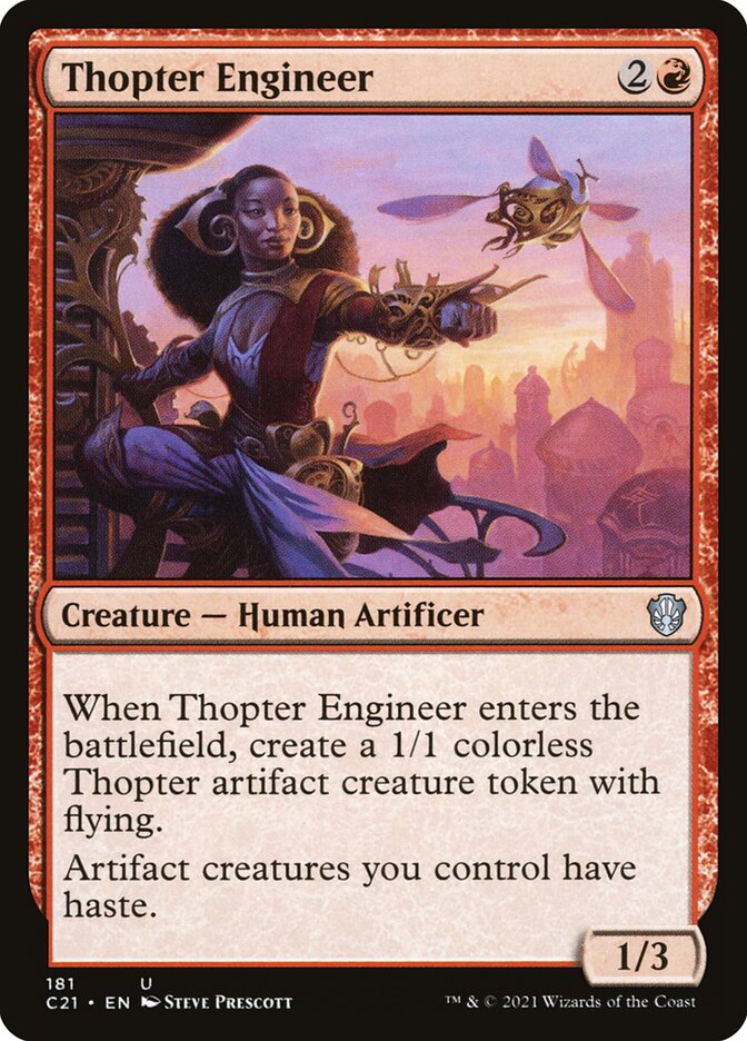 Thopter Engineer [Commander 2021] | Deep Dive Games St. Marys