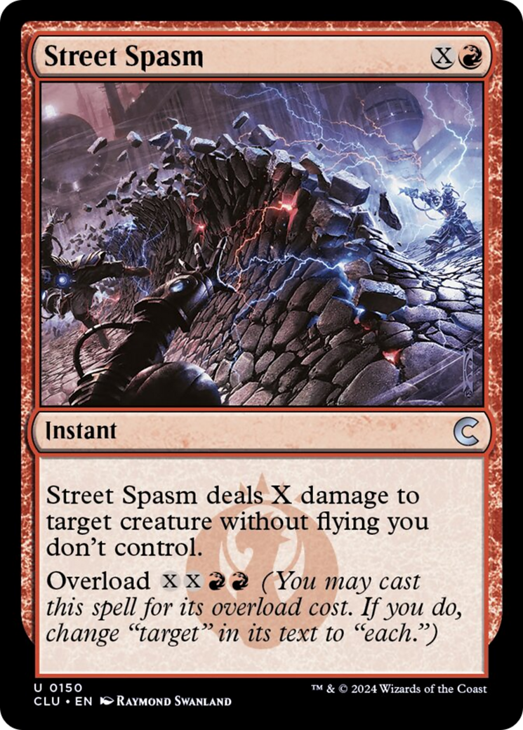 Street Spasm [Ravnica: Clue Edition] | Deep Dive Games St. Marys