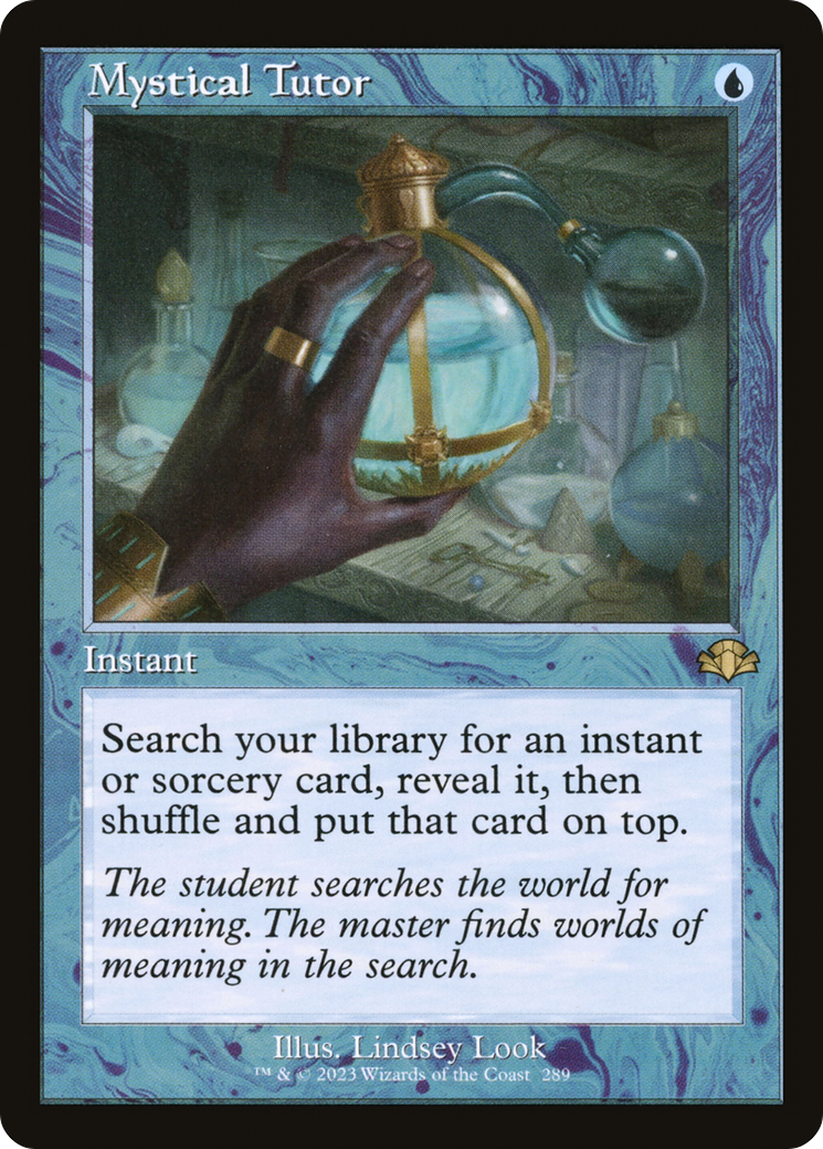 Mystical Tutor (Retro) [Dominaria Remastered] | Deep Dive Games St. Marys